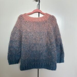 Hand knitted sweater